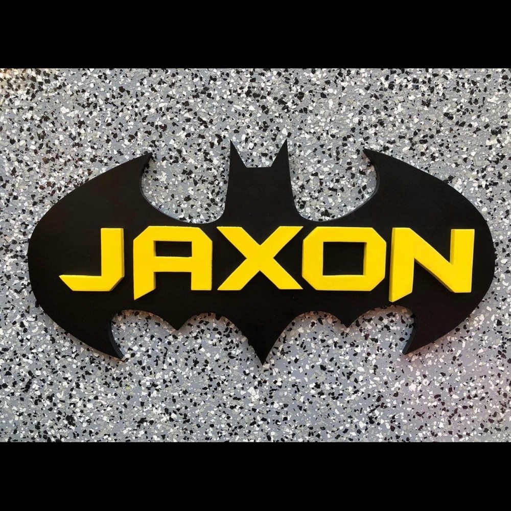 Custom name wall art
